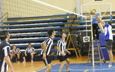 Se realizó la tercera fecha del voley masculino