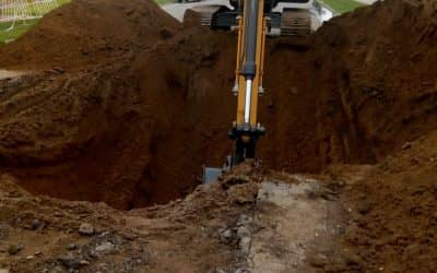 INFRAESTRUCTURA TRABAJA PARA RESOLVER LA DEPRESIÓN EN EL ASFALTO DE ANTONIO DÍAZ, ENTRE UGARTE Y FOSTER