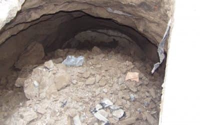 ROTURA DE COLECTOR: EL MUNICIPIO CONTRUYE UN BY PASS PARA GARANTIZAR EL SERVICIO DE CLOACAS EN EL SECTOR ESTE