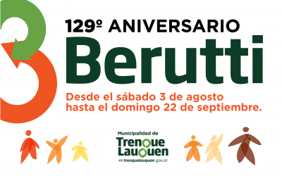 CON UNA CAMINATA Y BICICLETEADA, BERUTTI EMPEZARÁ A FESTEJAR EL PRÓXIMO SÁBADO SU 129° ANIVERSARIO
