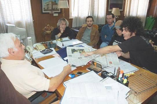 Barracchia recibió a representantes de la Unión de Músicos Independientes