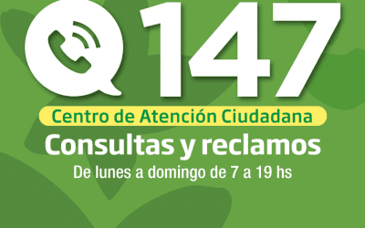 La línea 147 funciona con dificultades y se está reparando