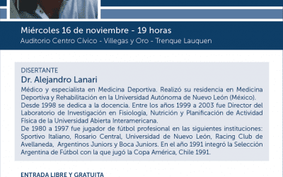 Charla «Alimentación y actividad física como herramienta terapéutica»