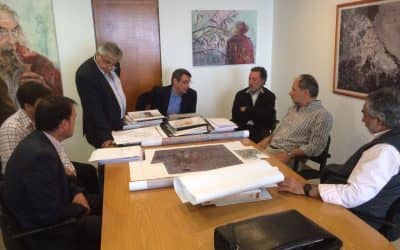 Inundaciones: Fernández, en una reunión con intendentes en Hidráulica