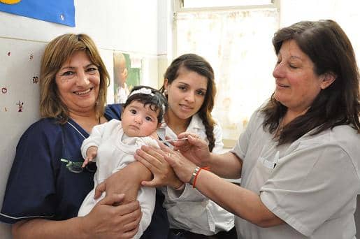 Semana de vacunación intensiva contra el sarampión