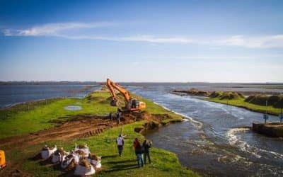 El Municipio y la Provincia trabajan para reparar las compuertas