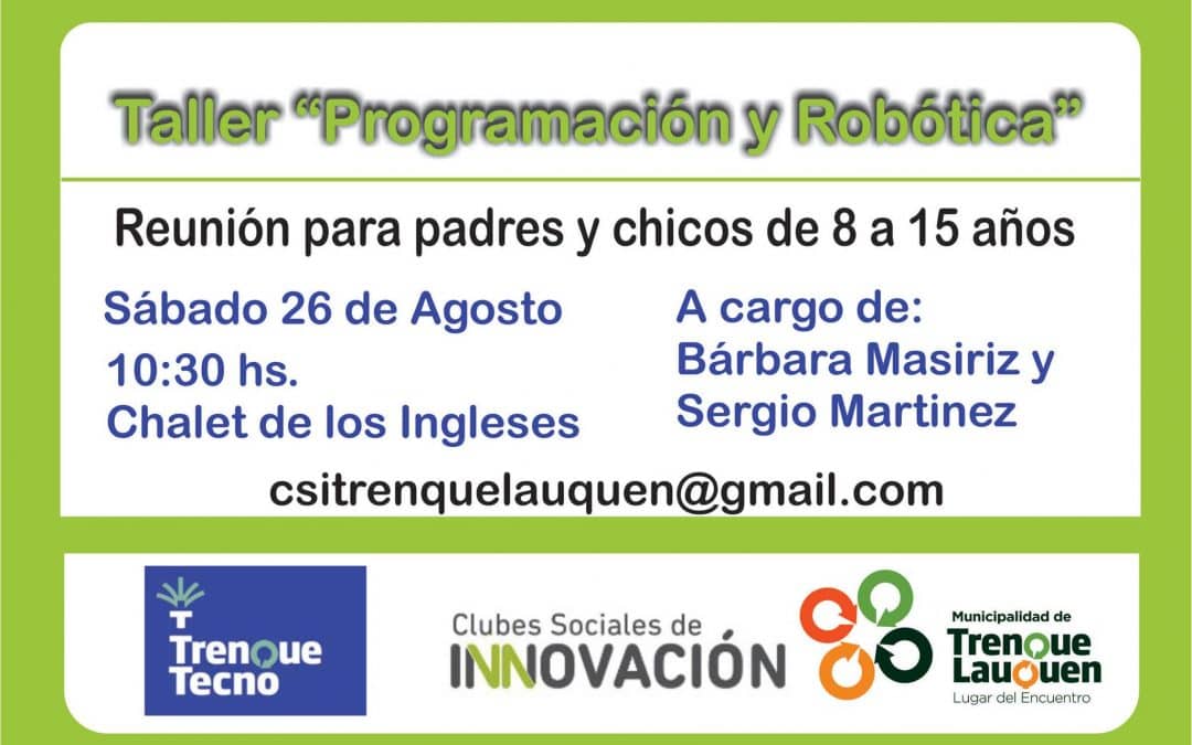 Charla informativa en el Club Social de Innovación