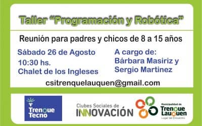 Charla informativa en el Club Social de Innovación