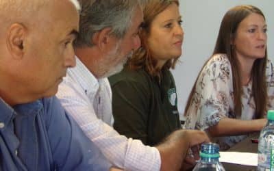 Reunión por estudio ambiental en 30 de Agosto