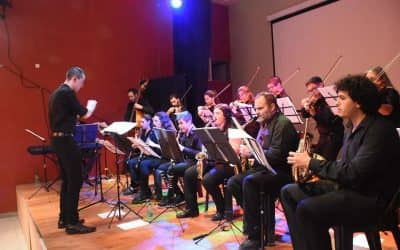 EXCELENTE BAUTISMO DE LA ORQUESTA DE TANGO Y OTRA GRAN ACTUACIÓN DE LA BIG BAND