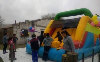 LA CARRETA TAMBIÉN TUVO SU FESTEJO POR EL DÍA DEL NIÑO