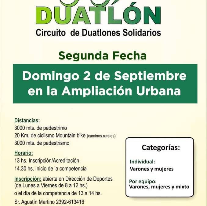 LLEGA EL SEGUNDO DUATLÓN SOLIDARIO A LA AMPLIACIÓN URBANA