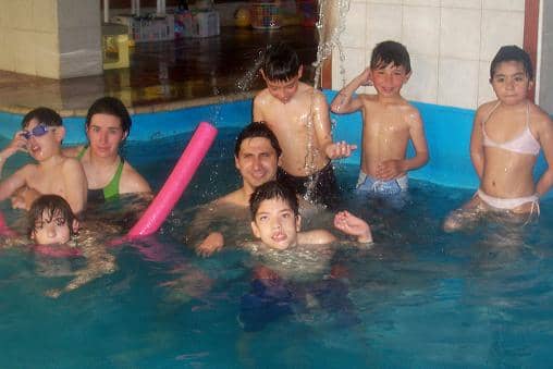 Intensa actividad con discapacitados motores