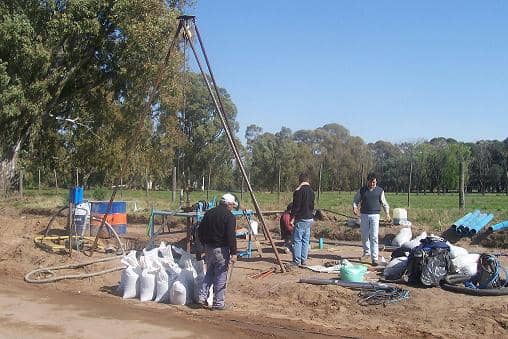 Nuevas perforaciones de agua en el sector norte