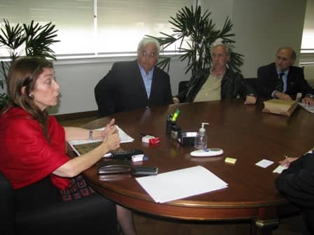 El Intendente se reunió con la Ministra Giorgi