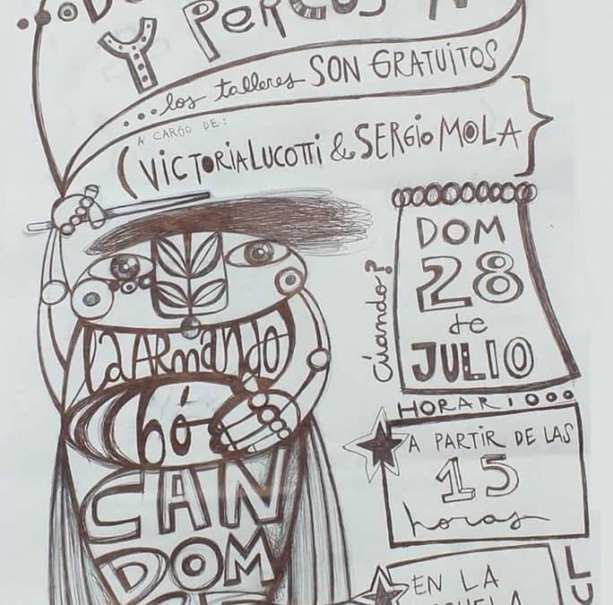 EL PRÓXIMO DOMINGO HABRÁ UN TALLER DE DANZA Y PERCUSIÓN ABIERTO Y GRATUITO EN LA ESCUELA MUNICIPAL DE MÚSICA