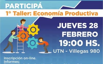MAÑANA (JUEVES) SE REALIZA EL PRIMER TALLER DE LA AGENDA PARA EL DESARROLLO ESTRATÉGICO DE TRENQUE LAUQUEN 2030