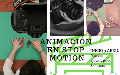 LANZAN UN TALLER DE ANIMACION EN STOP MOTION QUE TERMINA CON UN PROYECTO DE EDICION DE CORTOMETRAJES