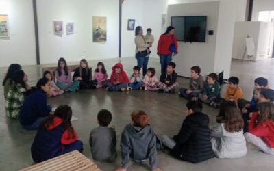 GRAN PARTICIPACIÓN DE NIÑOS EN LA PRIMERA ACTIVACIÓN DEL MUMAV SOBRE “MUNDOS POSIBLES Y “EXISTENCIA INCIERTA”