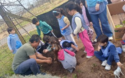 LA HUERTA COMUNITARIA DELICIA REALIZÓ UNA ACTIVIDAD DE EXTENSIÓN EN EL JARDÍN DE INFANTES N.º 909
