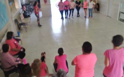 OCTUBRE ROSA: ALEGRÍA, COMPAÑERISMO Y EMOCIONES COMPARTIDAS, EN LA ACTIVIDAD QUE SE REALIZÓ EN EL SUM CHIQUITO TELLO