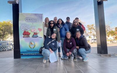 REALIZAN ACTIVIDADES DE DIFUSIÓN Y TOMAN CONTACTO CON LA POBLACIÓN CON EL OBJETIVO DE CONFORMAR EL REGISTRO PARA PERSONAS CON DISCAPACIDAD