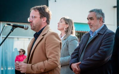 MIGUEL MULÁN, FELIZ PORQUE ESTE AÑO LOS TREINTENSES PUDIERON REENCONTRARSE EN UN ACTO POPULAR Y POR LA INAUGURACIÓN DE UNA OBRA IMPORTANTE PARA LOS VECINOS