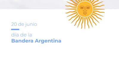 DÍA DE LA BANDERA: LOS ACTOS CONMEMORATIVOS SE REALIZARÁN EN EL PATIO DEL PALACIO MUNICIPAL Y EN PLAZA ITALIA