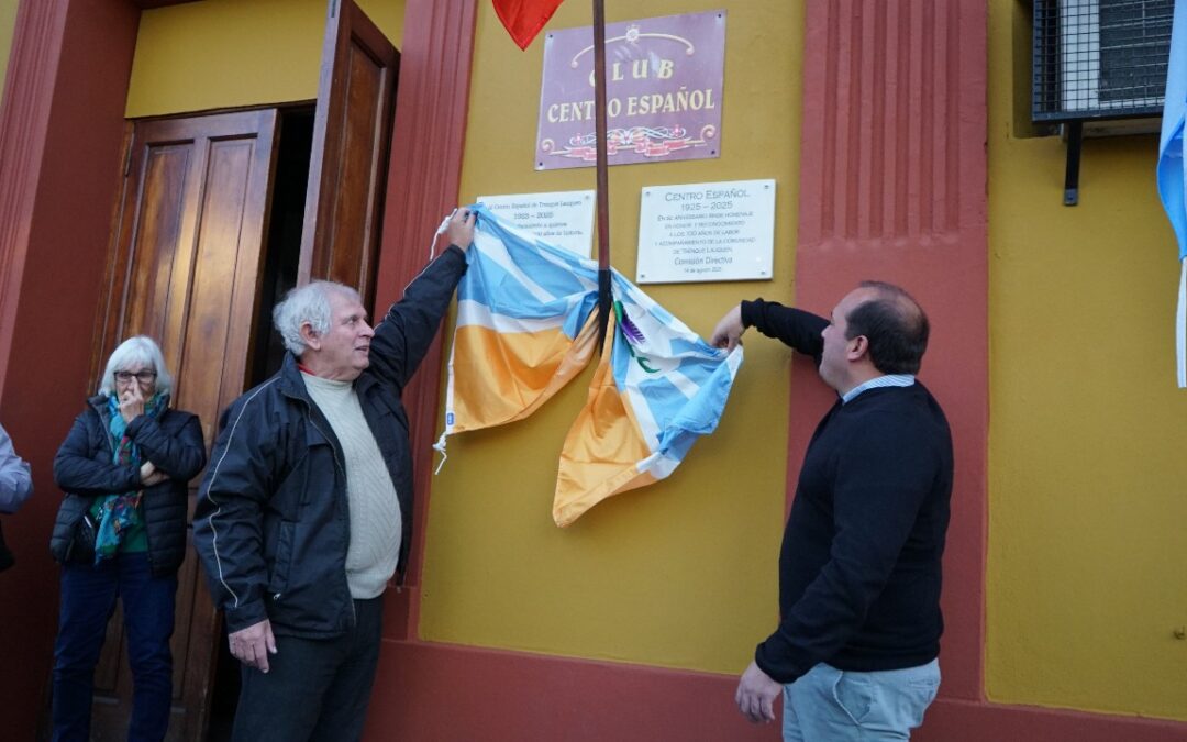 EL CENTRO ESPAÑOL CONMEMORÓ LOS 100 AÑOS DE SU FUNDACIÓN EN TRENQUE LAUQUEN