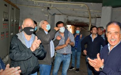 LA COOPERATIVA DESACTIVÓ LA SUBESTACIÓN TRANSFORMADORA UBICADA DEBAJO DEL MONUMENTO A SAN MARTÍN, COMO PARTE DE LOS TRABAJOS EN LA PLAZA