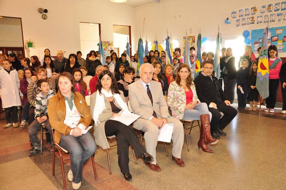Se realizó el acto por el aniversario de la muerte del Gral. San Martín