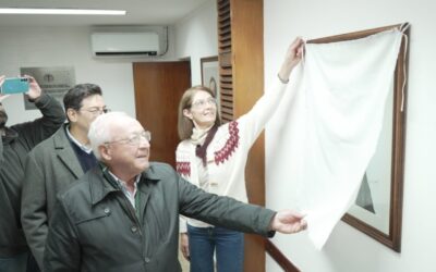 CON LA PRESENCIA DEL INTENDENTE, EL COLEGIO DE ABOGADOS REINAUGURÓ SU BIBLIOTECA Y SUMÓ UNA NUEVA OBRA A LA GALERÍA DE JURISTAS