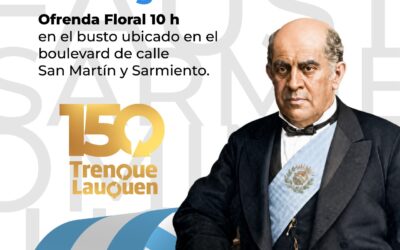 EL MUNICIPIO REALIZARÁ EL ACTO DEL DÍA DEL MAESTRO CON HOMENAJE A DOMINGO FAUSTINO SARMIENTO, ESTE VIERNES (11)