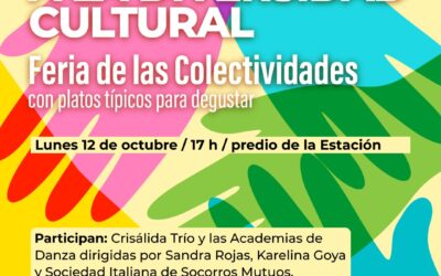 EL MUNICIPIO REALIZARÁ EL ACTO OFICIAL POR EL DÍA DEL RESPETO A LA DIVERSIDAD CULTURAL JUNTO A LA FERIA DE LAS COLECTIVIDADES, CON COMIDAS Y ESPECTÁCULOS TÍPICOS