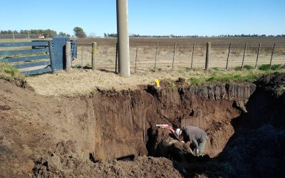 EL MUNICIPIO ESTÁ REALIZANDO TRABAJOS DE REPARACIÓN EN DISTINTOS TRAMOS DEL ACUEDUCTO DE MARI LAUQUEN SOBRE LA RUTA NACIONAL Nº 5