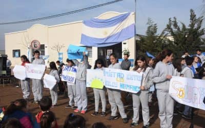 ACTO POR SAN MARTÍN: “SEAMOS LIBRES, QUE LO DEMÁS NO IMPORTA NADA”