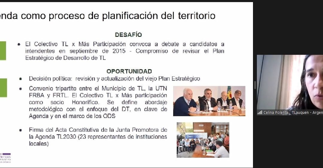 AGENDA TL 2030: SE PRESENTÓ LA EXPERIENCIA LOCAL EN EL XIII CONGRESO IBEROAMERICANO DE MUNICIPALISTAS TRAS GANAR EL PRIMER PREMIO