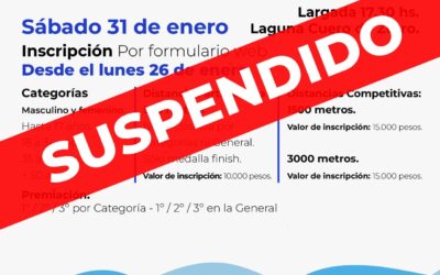 SE SUSPENDE LA II MARATÓN AGUAS ABIERTAS