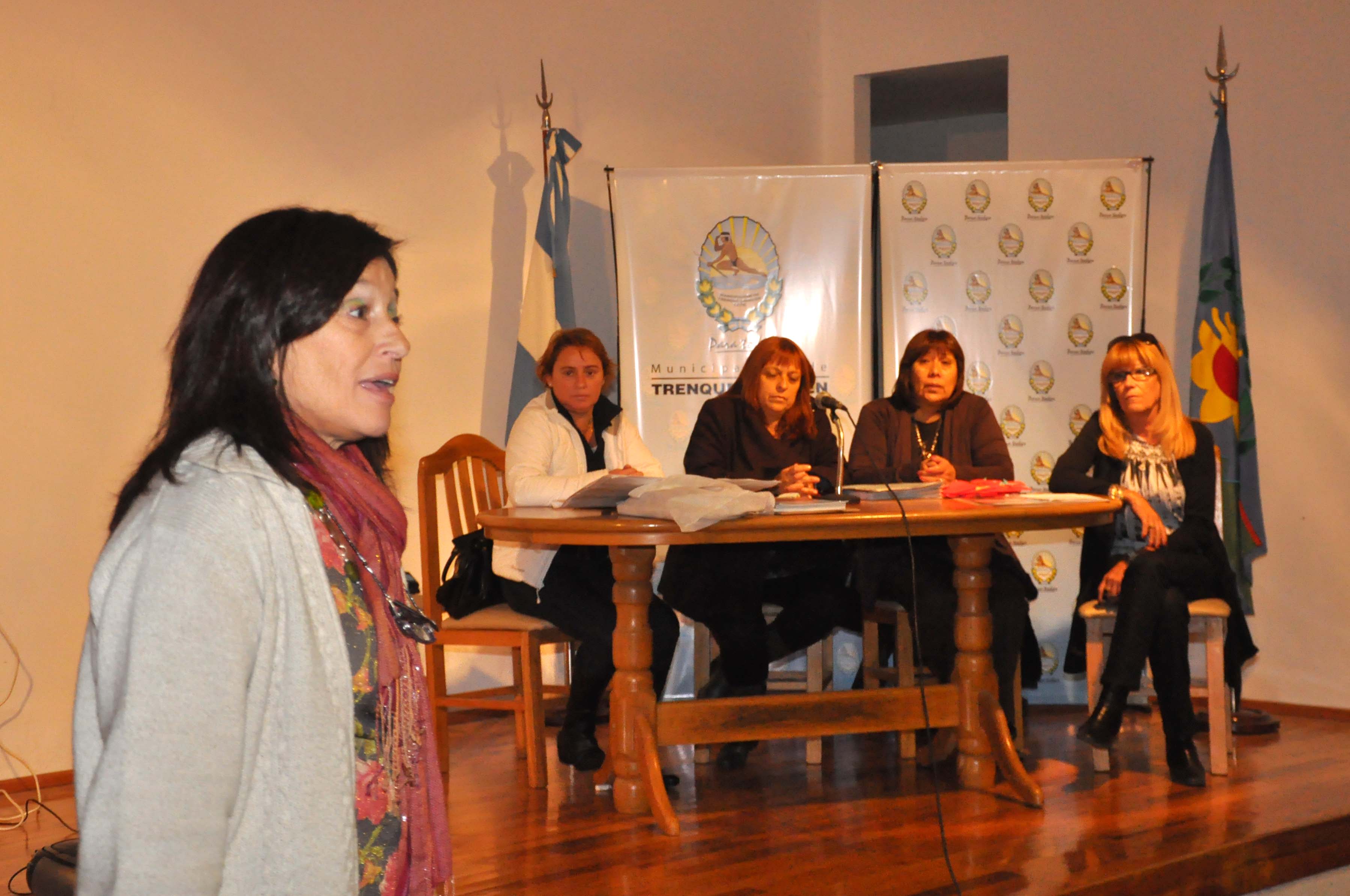 Daneri, en jornada con alfabetizadores