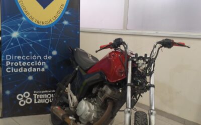 NUEVO ALLANAMIENTO Y SECUESTRO DE UNA MOTO CON ESCAPE MODIFICADO
