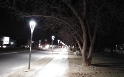 EL MUNICIPIO CULMINÓ LA OBRA DE RECAMBIO Y COMPLETAMIENTO DE LUMINARIAS EN PLAZA FRANCIA E INICIA LOS TRABAJOS EN LA PLAZA ESPAÑA