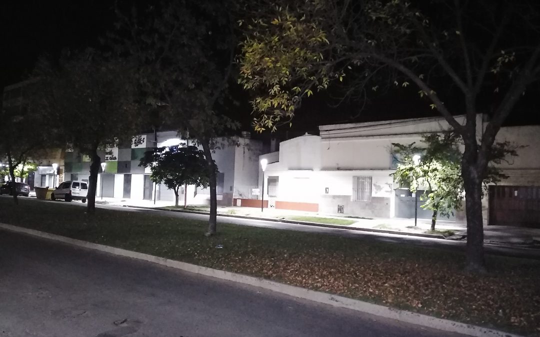 EL MUNICIPIO HABILITÓ OTRAS TRES OBRAS DE ALUMBRADO PÚBLICO LED EN DISTINTAS CALLES DE LA CIUDAD