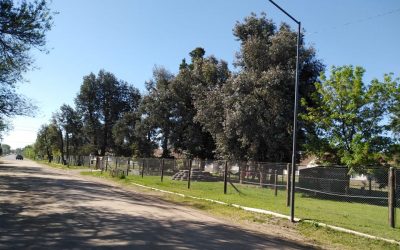 ALUMBRADO PÚBLICO: EL MUNICIPIO AVANZA CON VARIAS OBRAS EN DISTINTOS SECTORES DE LA CIUDAD