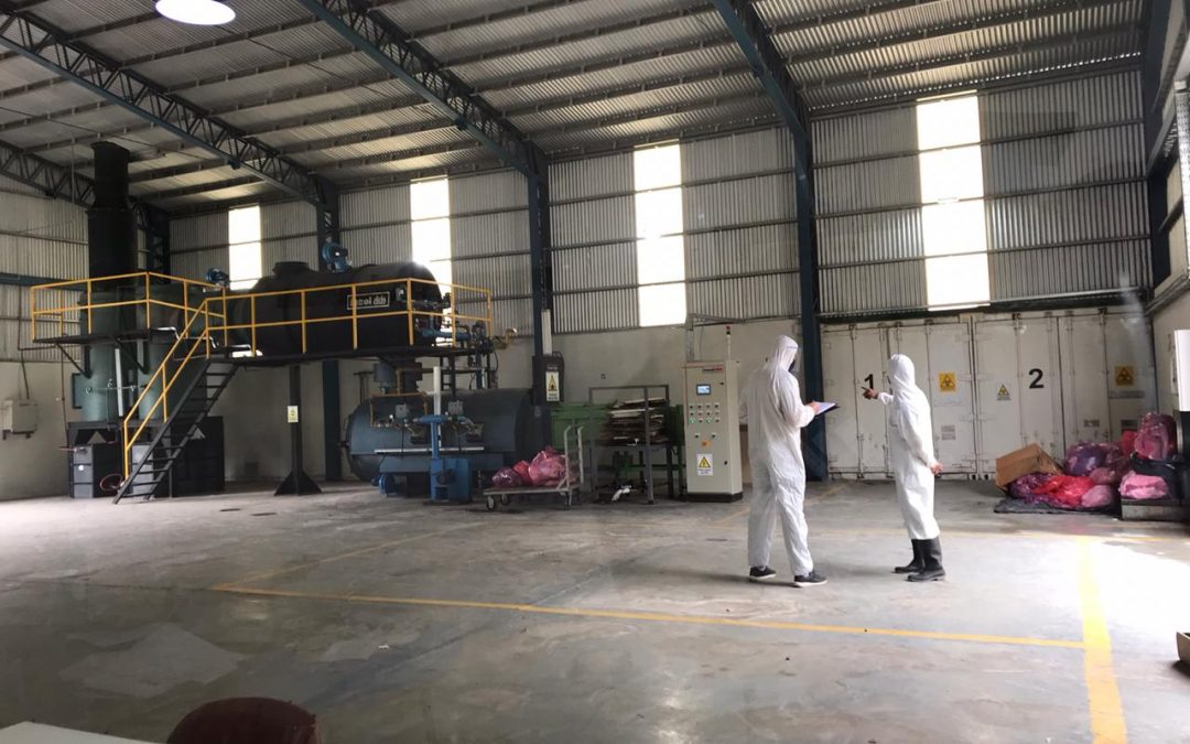 NUEVA AUDITORÍA INTERNA EN LA PLANTA DE TRATAMIENTO DE RESIDUOS PATOLÓGICOS MUNICIPAL, QUE MES A MES SIGUE MEJORANDO SU FUNCIONAMIENTO