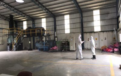 NUEVA AUDITORÍA INTERNA EN LA PLANTA DE TRATAMIENTO DE RESIDUOS PATOLÓGICOS MUNICIPAL, QUE MES A MES SIGUE MEJORANDO SU FUNCIONAMIENTO