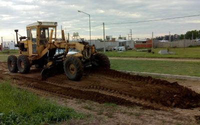AMPLIACIÓN URBANA: PERSONAL MUNICIPAL REALIZA TAREAS DE MANTENIMIENTO DE CALLES Y ESPACIOS VERDES