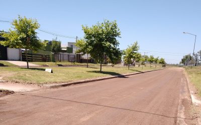 EL MUNICIPIO CULMINÓ HOY (MIÉRCOLES) LOS TRABAJOS EN LA CALLE MELVIN JONES, EN LA AMPLIACIÓN URBANA