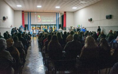 BERUTI CELEBRÓ SU 136° ANIVERSARIO CON UN ACTO DONDE SE REVALORIZÓ EL ESFUERZO COMUNITARIO Y EL FORTALECIMIENTO DE LOS PUNTOS DE ENCUENTRO