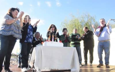 FERNÁNDEZ ANUNCIO LA INSTALACION DE LUMINARIAS LED PARA “EL BARRIO QUE RESISTIÓ Y RESISTE”