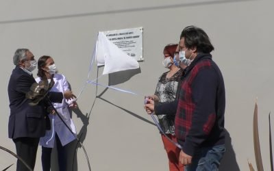 HOMENAJES Y RECONOCIMIENTOS AL PERSONAL DE SALUD POR SU ESFUERZO DURANTE LA PANDEMIA Y A LA FAMILIA PUCCI QUE DONÓ EL TERRENO DONDE SE LEVANTÓ EL HOSPITAL